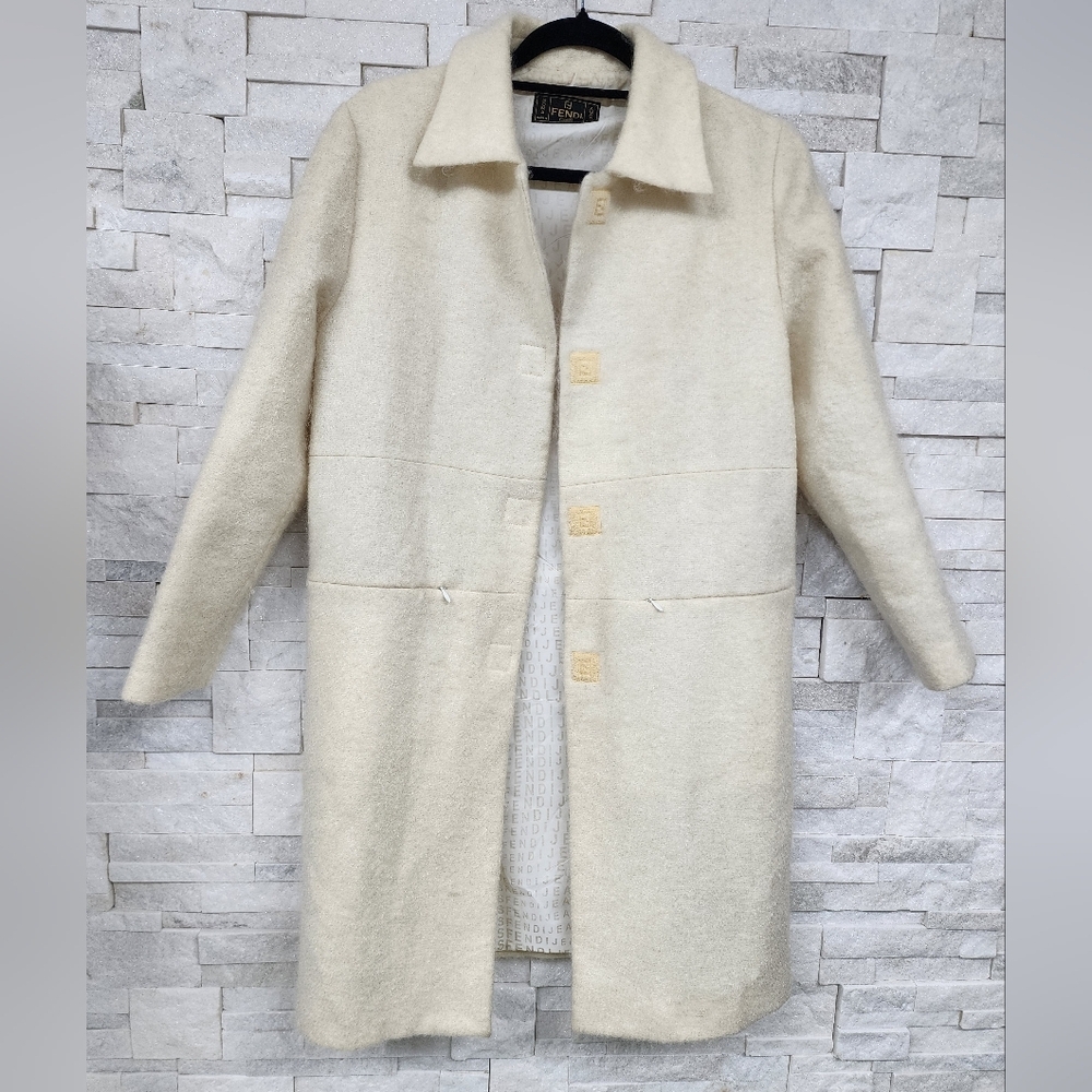 fendi wool and mohair coats - Picture 5 of 12